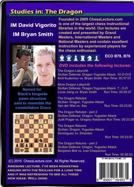 Studies in: The Dragon - Chess Lecture - Volume 132 - Image 2