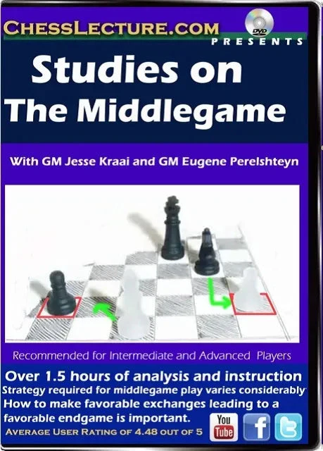 E-DVD Studies on The Middlegame - Chess Lecture - Volume 109