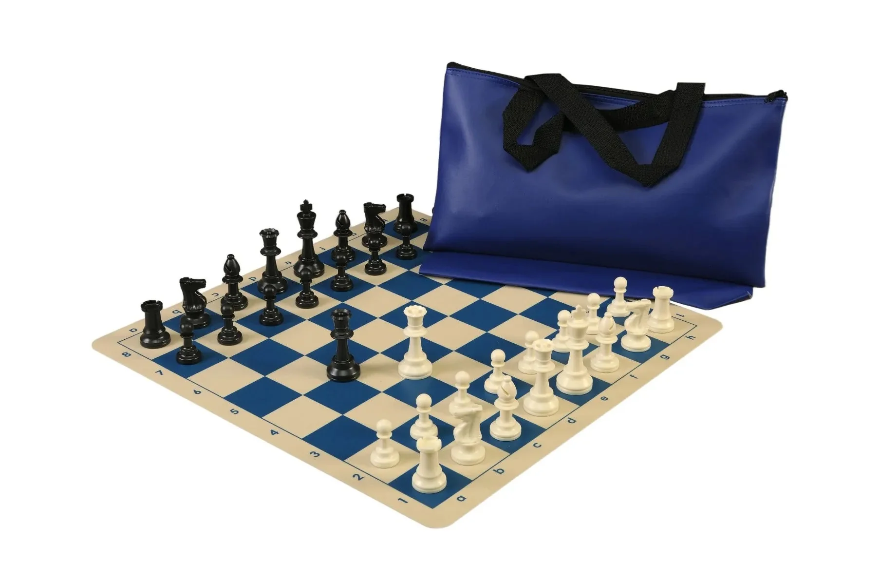 Superior Chess Set Combination with Silicone Chess Board - Single Weighted Regulation Pieces | Silicone Chess Board | Superior Bag - Image 6