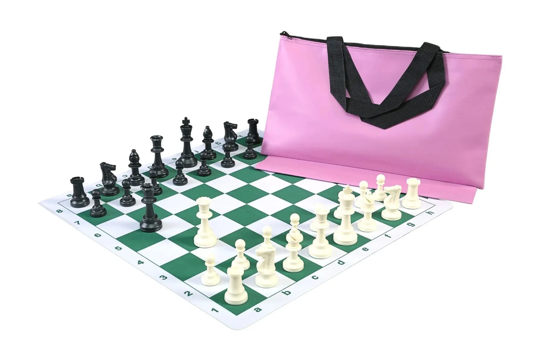 Superior Chess Set Combination with Thin Mousepad Board - Single Weighted Regulation Pieces | Thin Mousepad Board | Superior Bag - Image 3