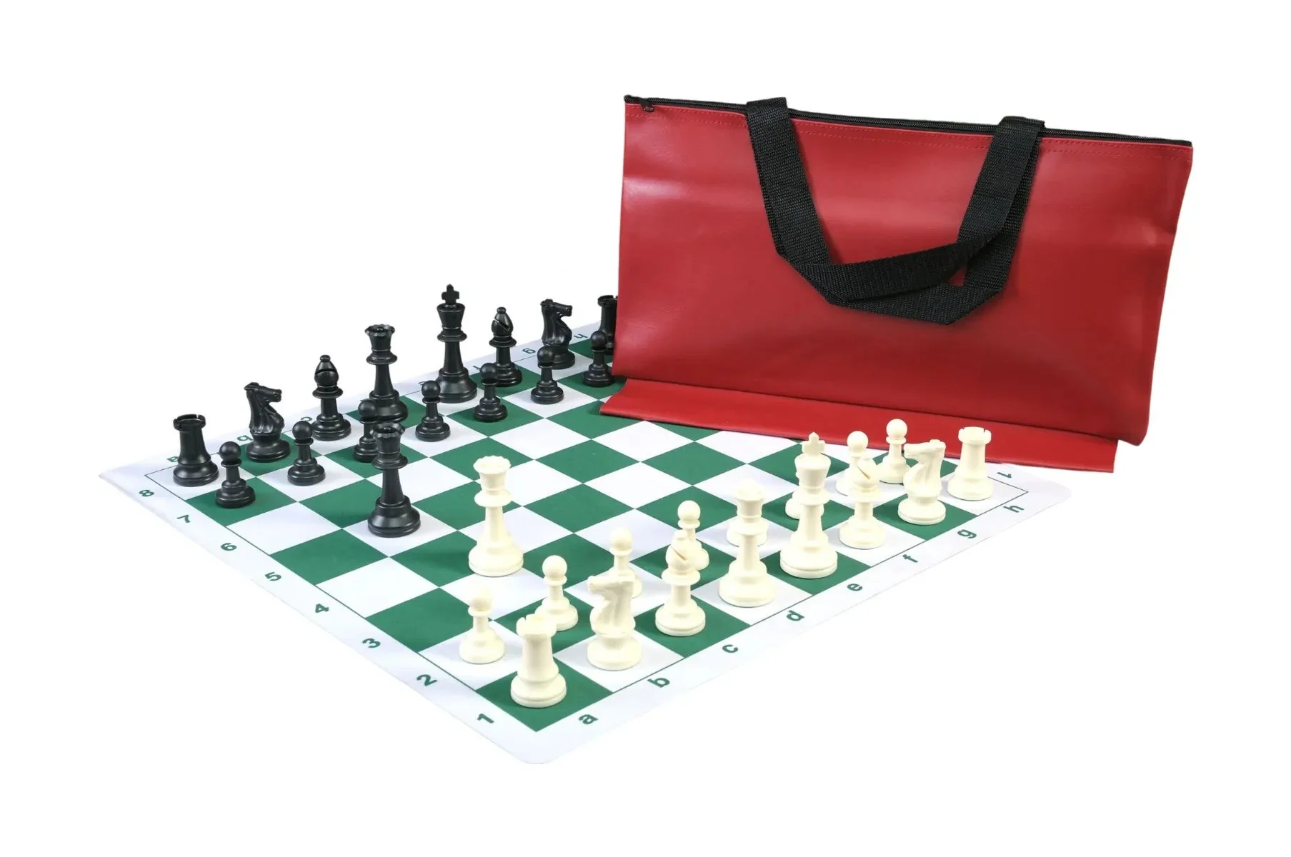 Superior Chess Set Combination with Thin Mousepad Board - Single Weighted Regulation Pieces | Thin Mousepad Board | Superior Bag - Image 5