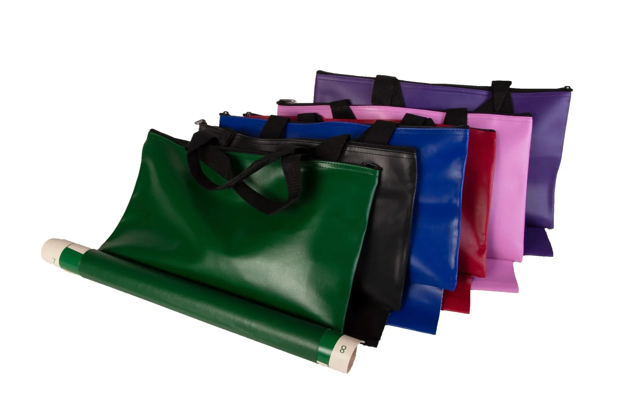 Superior Chess Set Combination - Single Weighted Regulation Pieces | Vinyl Chess Board | Superior Bag - Image 9