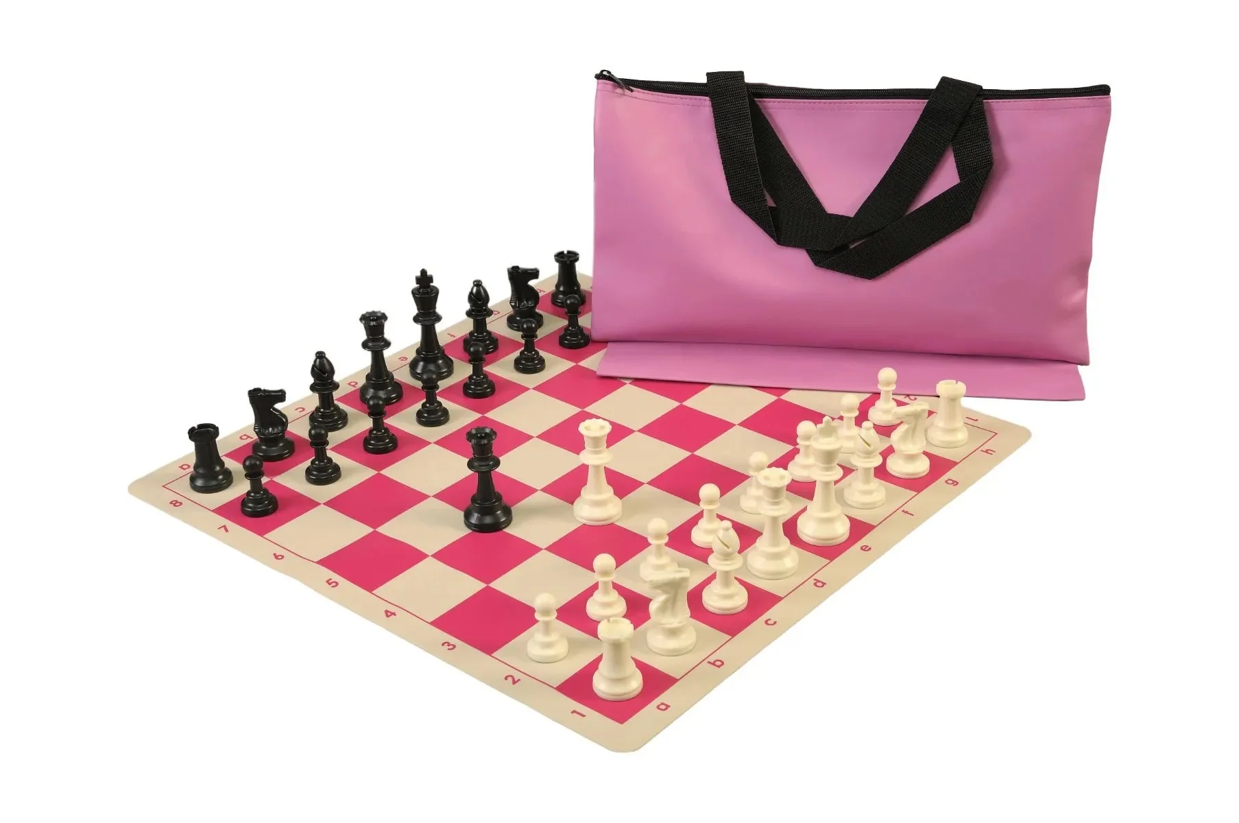 Superior Chess Set Combination with Silicone Chess Board - Triple Weighted Regulation Pieces | Silicone Chess Board | Superior Bag - Image 4