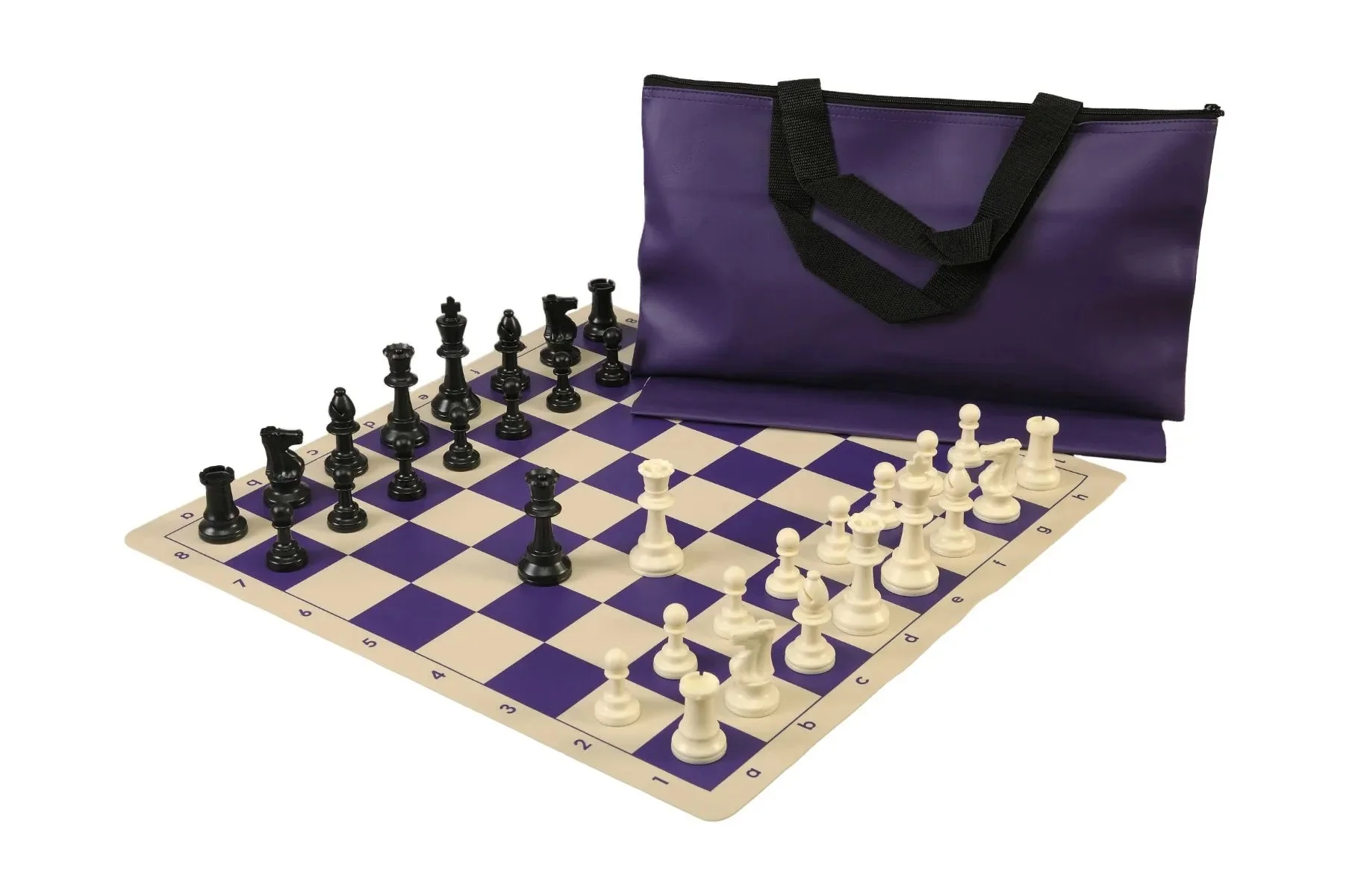 Superior Chess Set Combination with Silicone Chess Board - Triple Weighted Regulation Pieces | Silicone Chess Board | Superior Bag - Image 5
