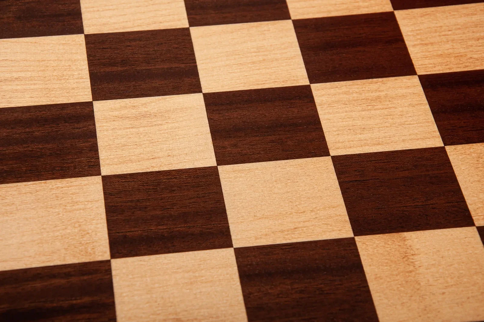 Superior Traditional Wood Chess Board - Indian Rosewood / Maple / Mahogany - 2.5" Squares - Image 5