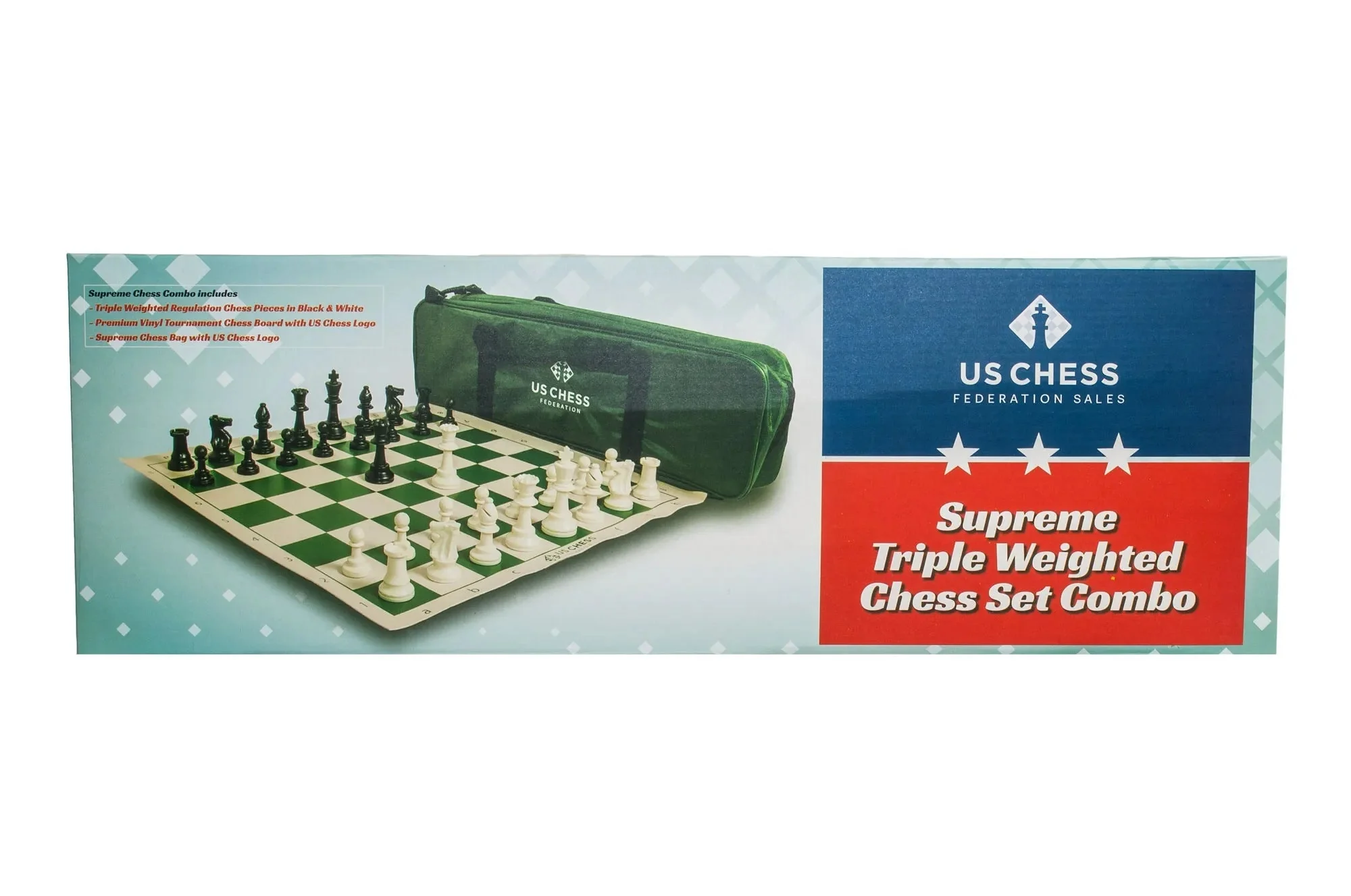 Supreme Single Weighted Chess Set Combo - Black - Image 3