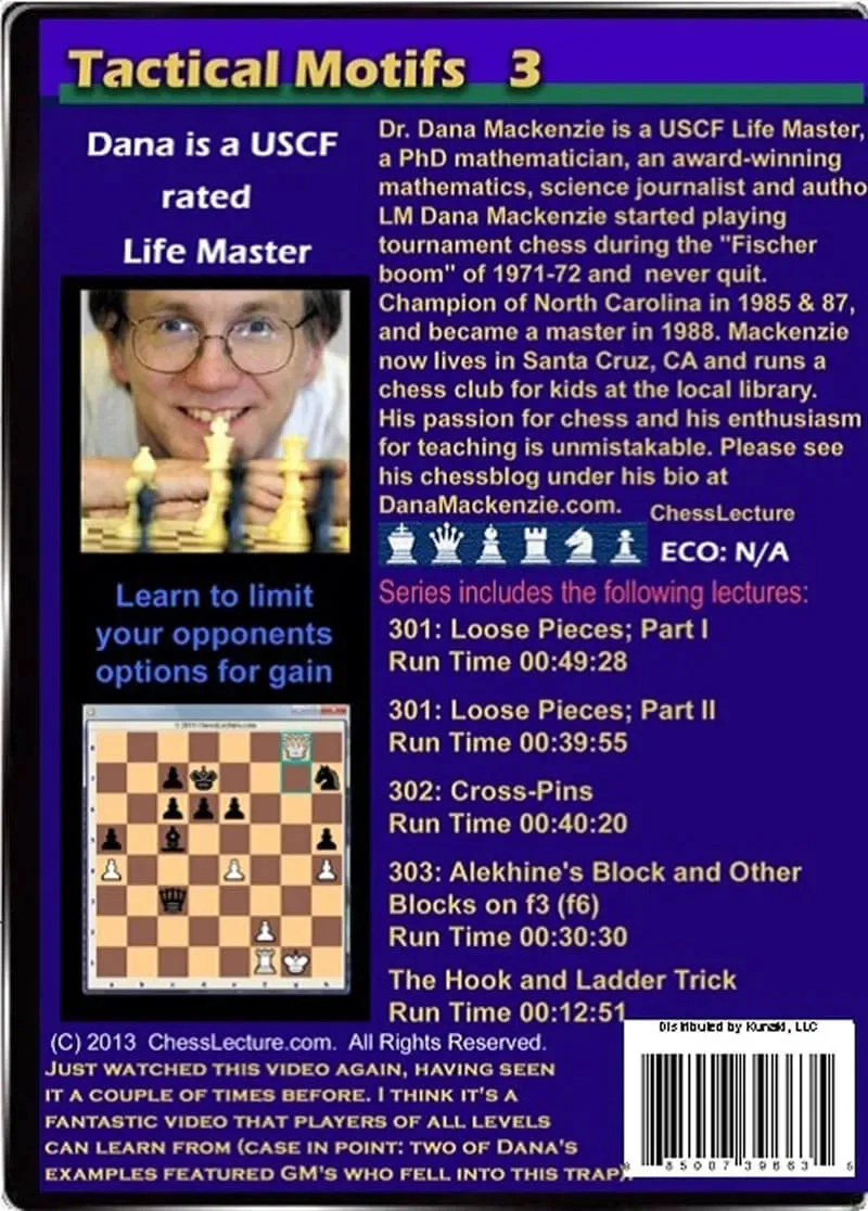Tactical Motifs 3 - Chess Lecture - Volume 42 - Image 2