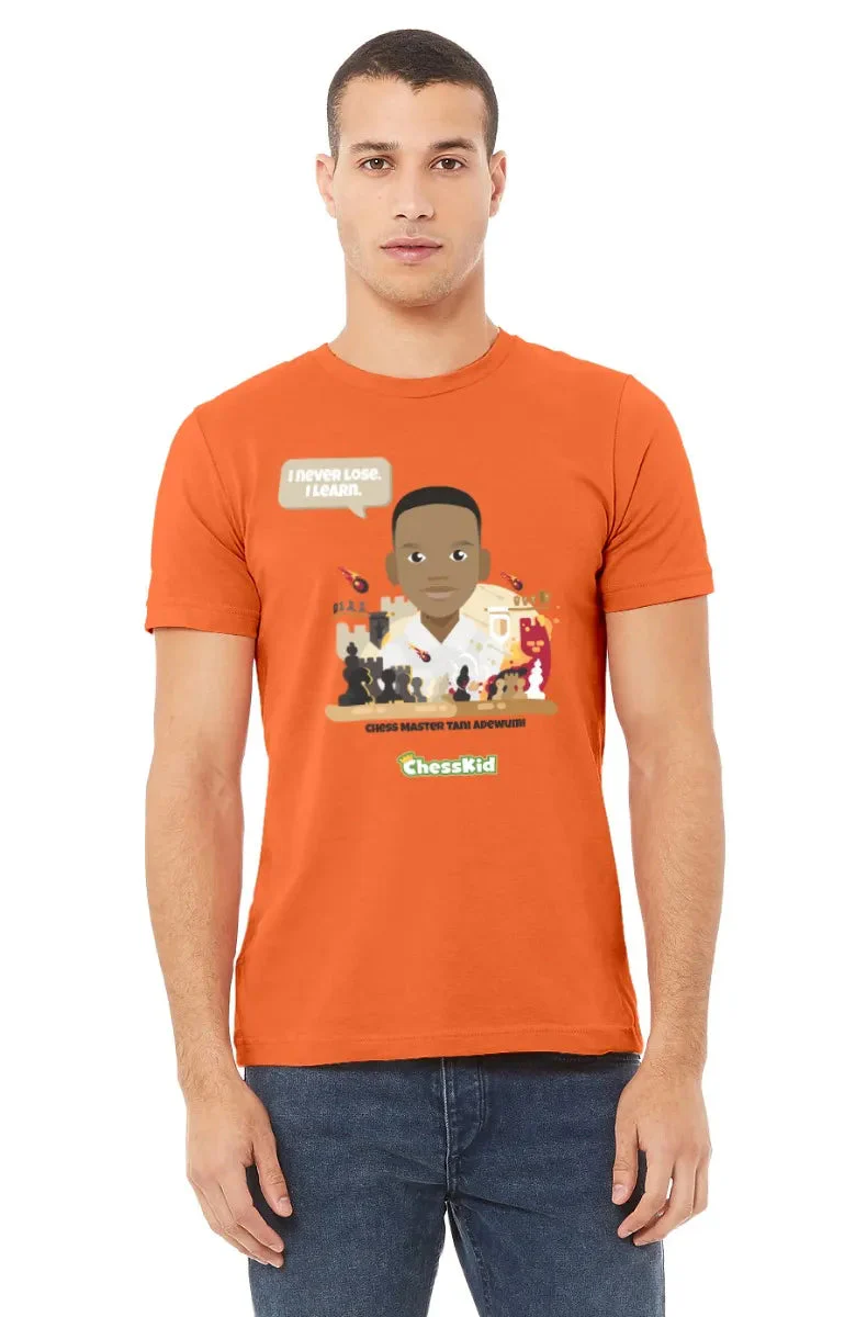 Tani "I Never Lose, I Learn" Bot T-Shirt - Image 3