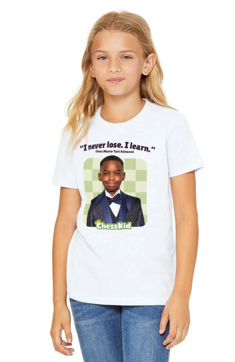 Tani "I Never Lose, I Learn" T-Shirt - Kid - Image 32
