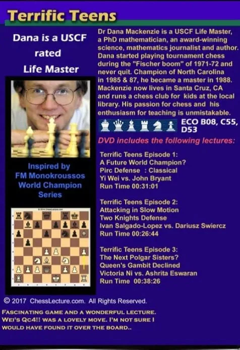 Terrific Teens - Chess Lecture - Volume 175 - Image 2