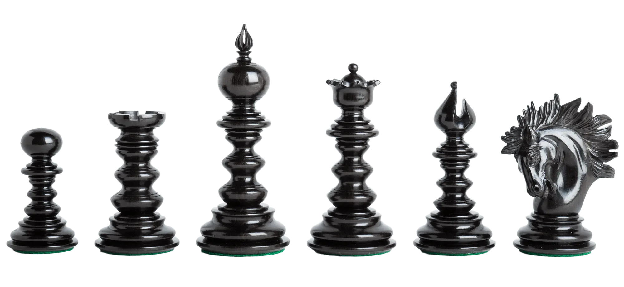Genuine Ebony and Natural Boxwood