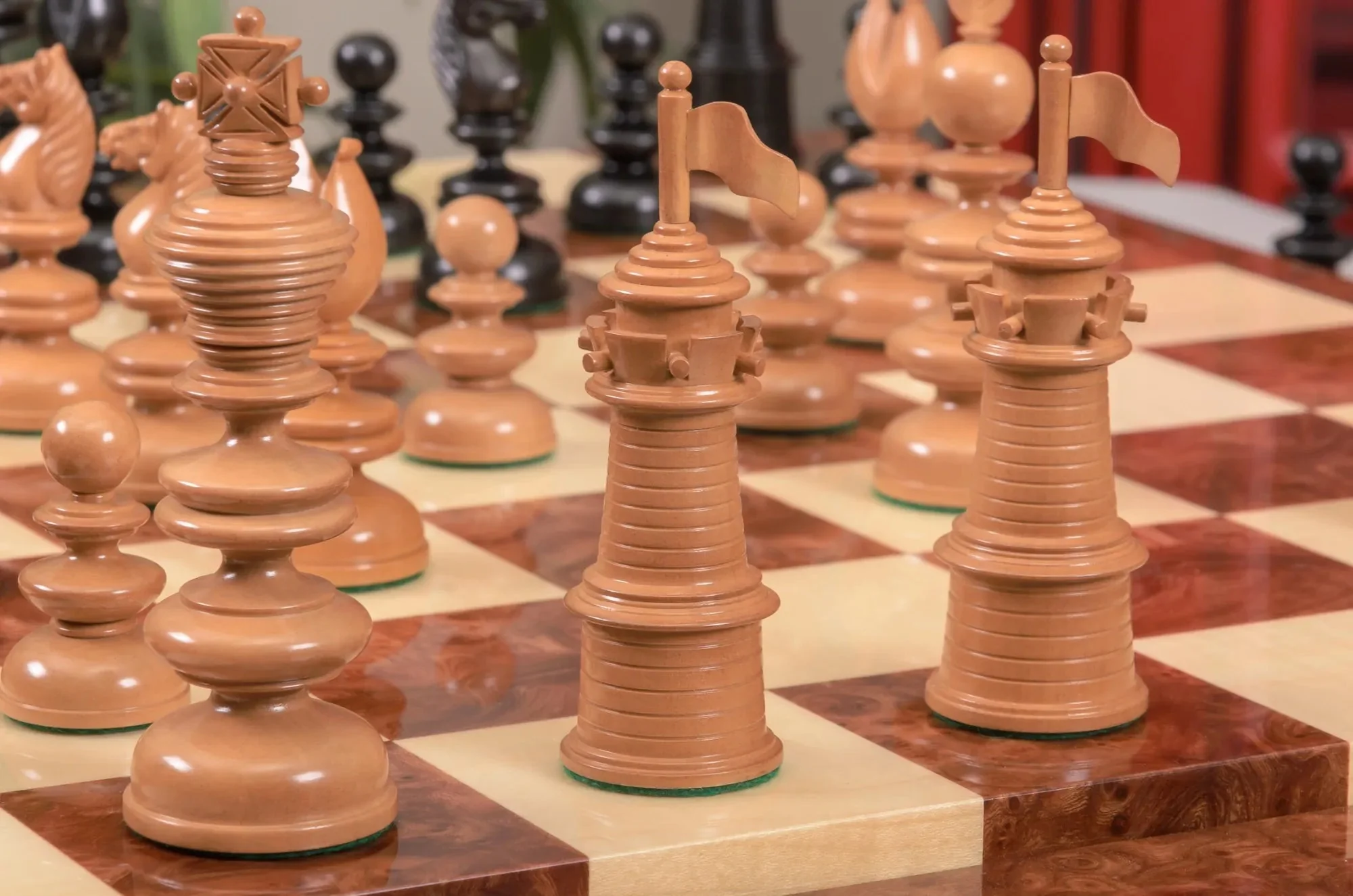 The 1820 Thomas Lund English Chess Pieces - The Camaratta Collection - 4.4" King - Image 12