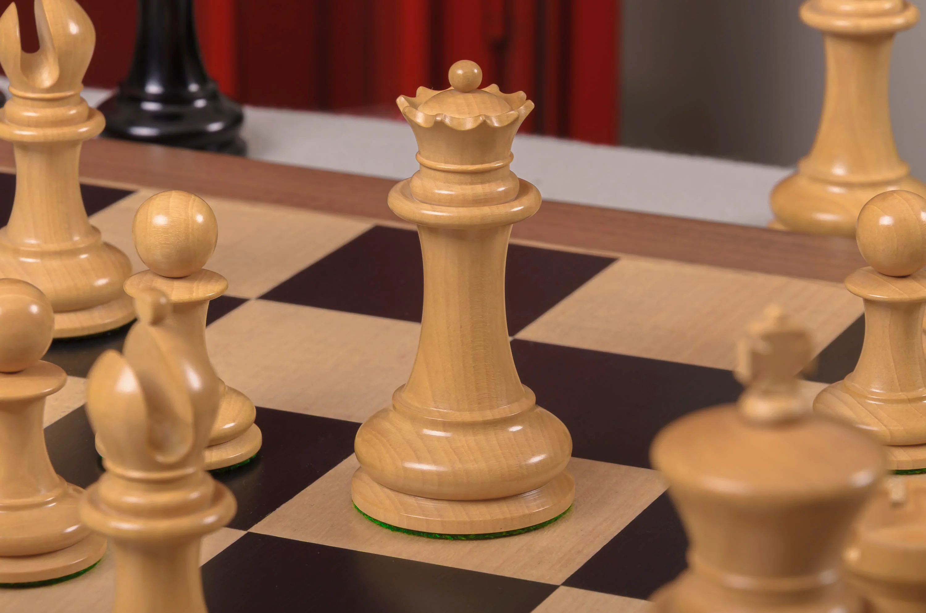 The 1849 Cooke Luxury Chess Pieces - 4.4" King - From the Camaratta Collection - Image 7