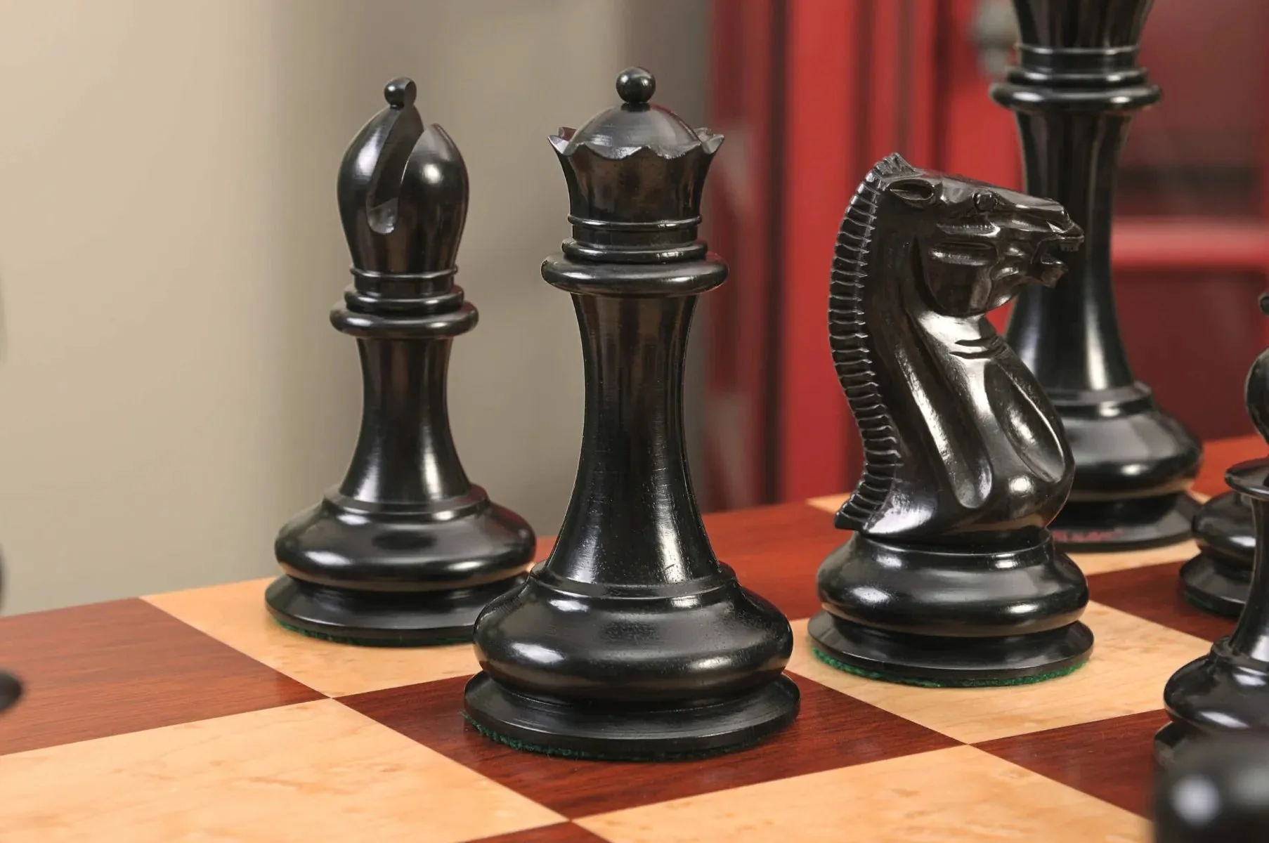 The 1850 Morphy Vintage Series Luxury Chess Pieces - 4.4" King - Image 10