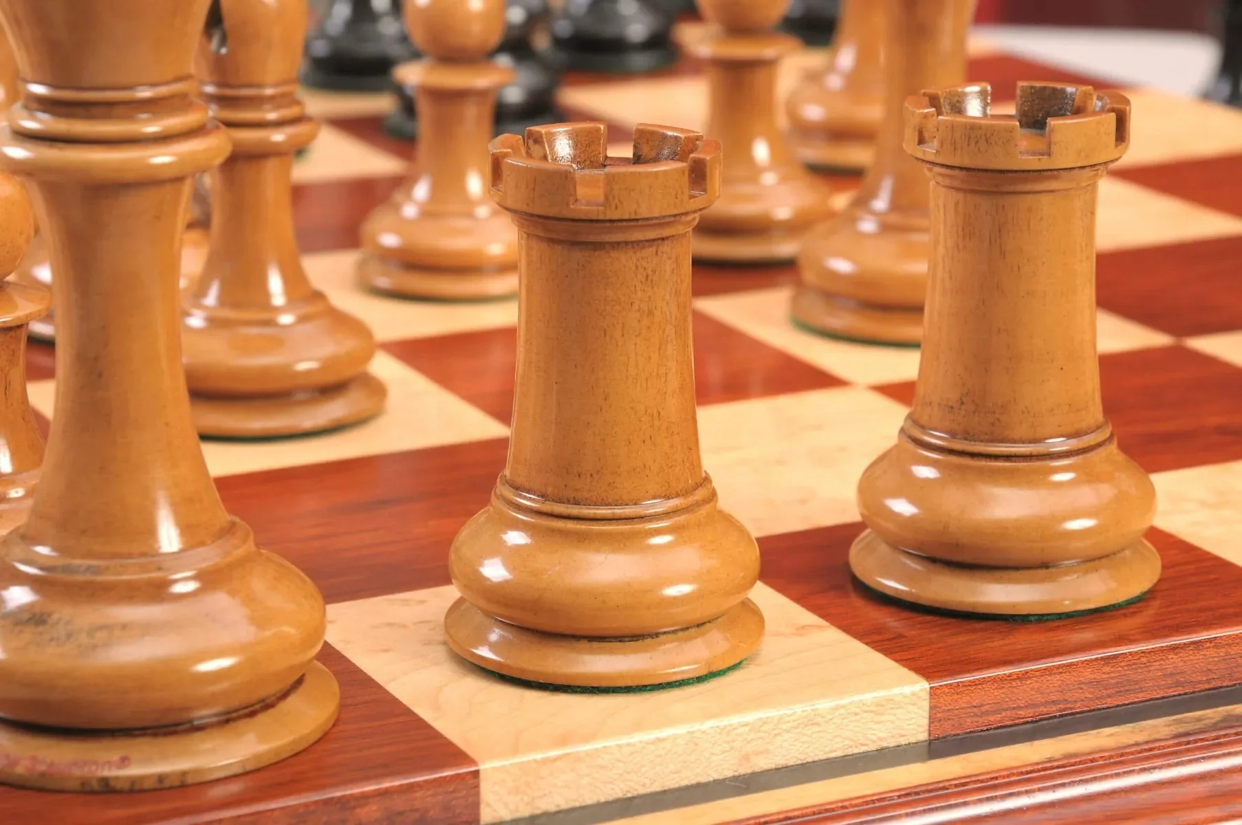 The 1850 Morphy Vintage Series Luxury Chess Pieces - 4.4" King - Image 11