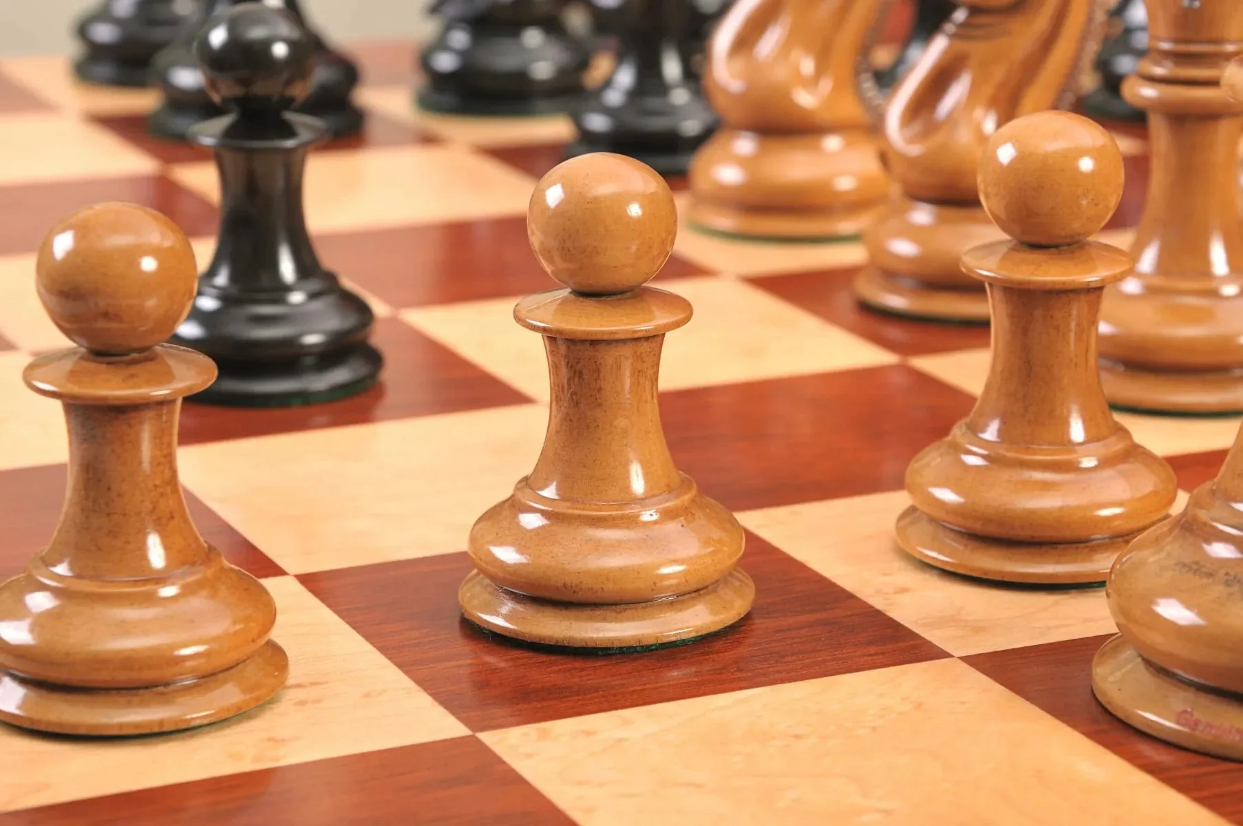 The 1850 Morphy Vintage Series Luxury Chess Pieces - 4.4" King - Image 13