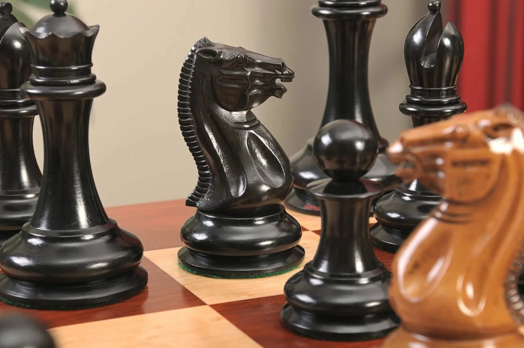 The 1850 Morphy Vintage Series Luxury Chess Pieces - 4.4" King - Image 4