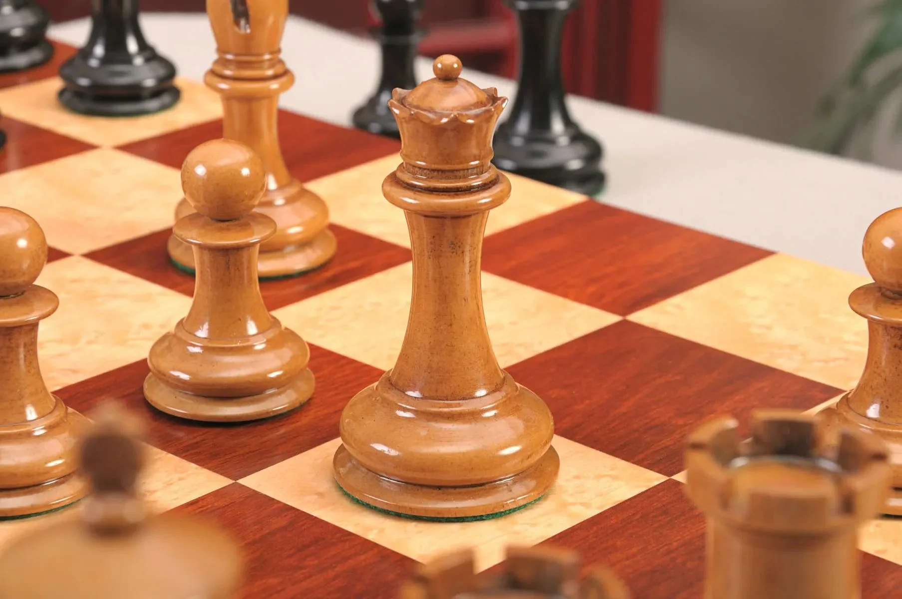 The 1850 Morphy Vintage Series Luxury Chess Pieces - 4.4" King - Image 5