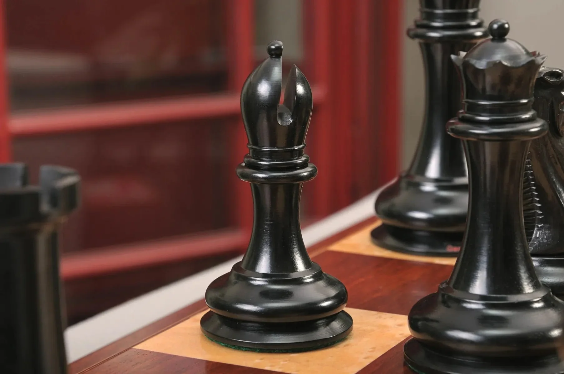 The 1850 Morphy Vintage Series Luxury Chess Pieces - 4.4" King - Image 8