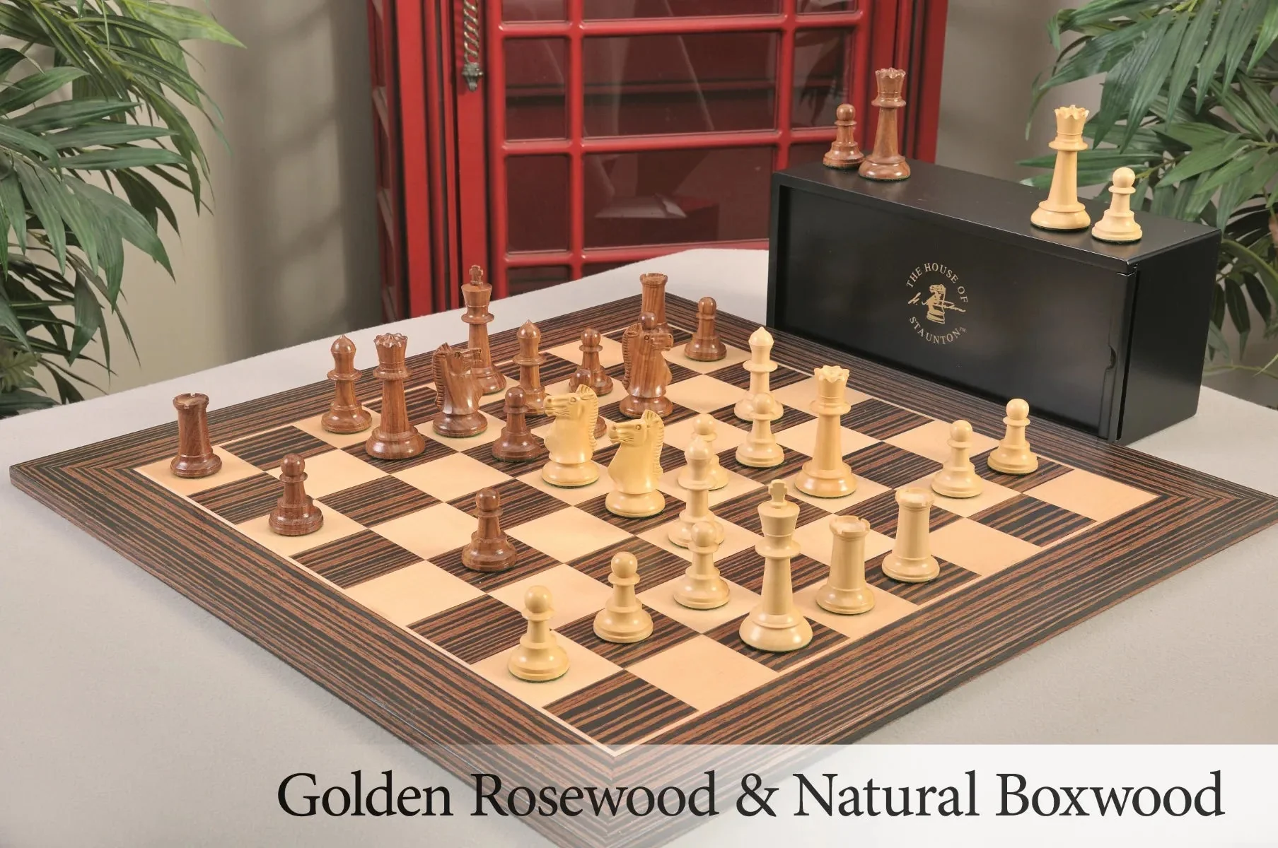 The 1962 Varna Olympiad Commemorative Chess Set, Box & Board Combination - Image 14