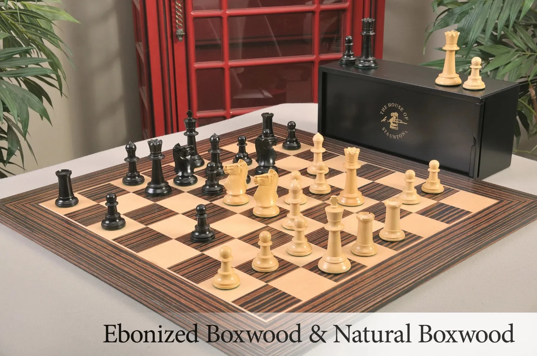 The 1962 Varna Olympiad Commemorative Chess Set, Box & Board Combination - Image 45