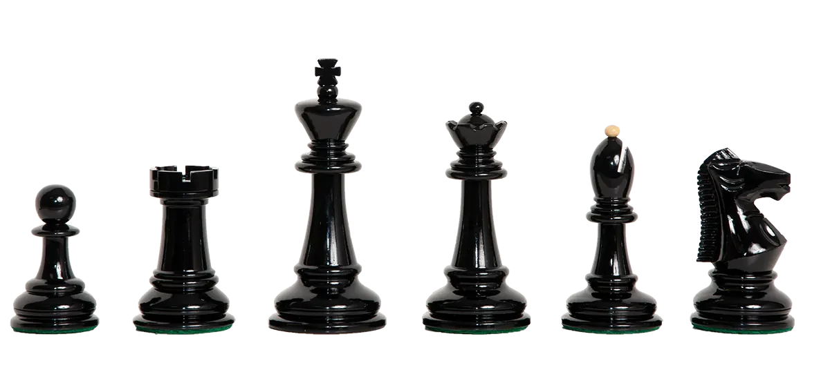 Black and Natural Lacquered