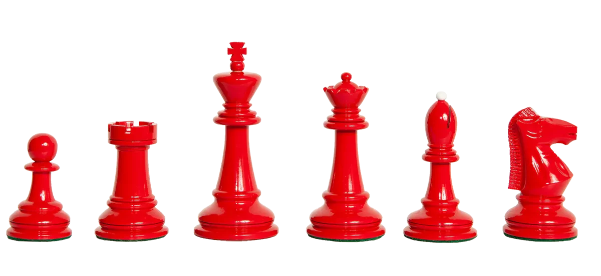 Red and Ivory Lacquered