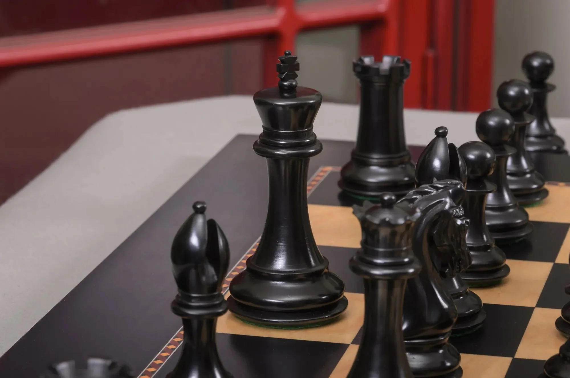The 2015 Sinquefield Cup Commemorative Edition Series Chess Pieces - 3.8" King - Image 15