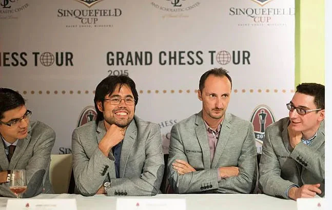 The 2015 Sinquefield Cup Commemorative Edition Series Chess Pieces - 3.8" King - Image 17