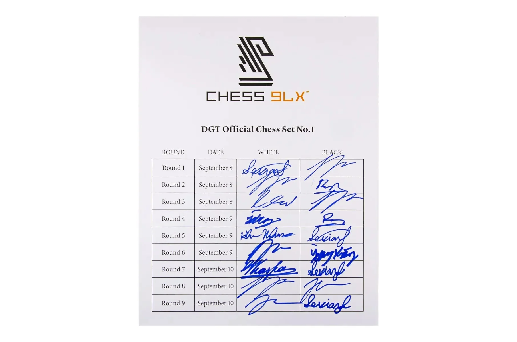 The 2023 Champions Showdown Chess 9LX Official Series Chess Pieces - DGT-Enabled - Image 32