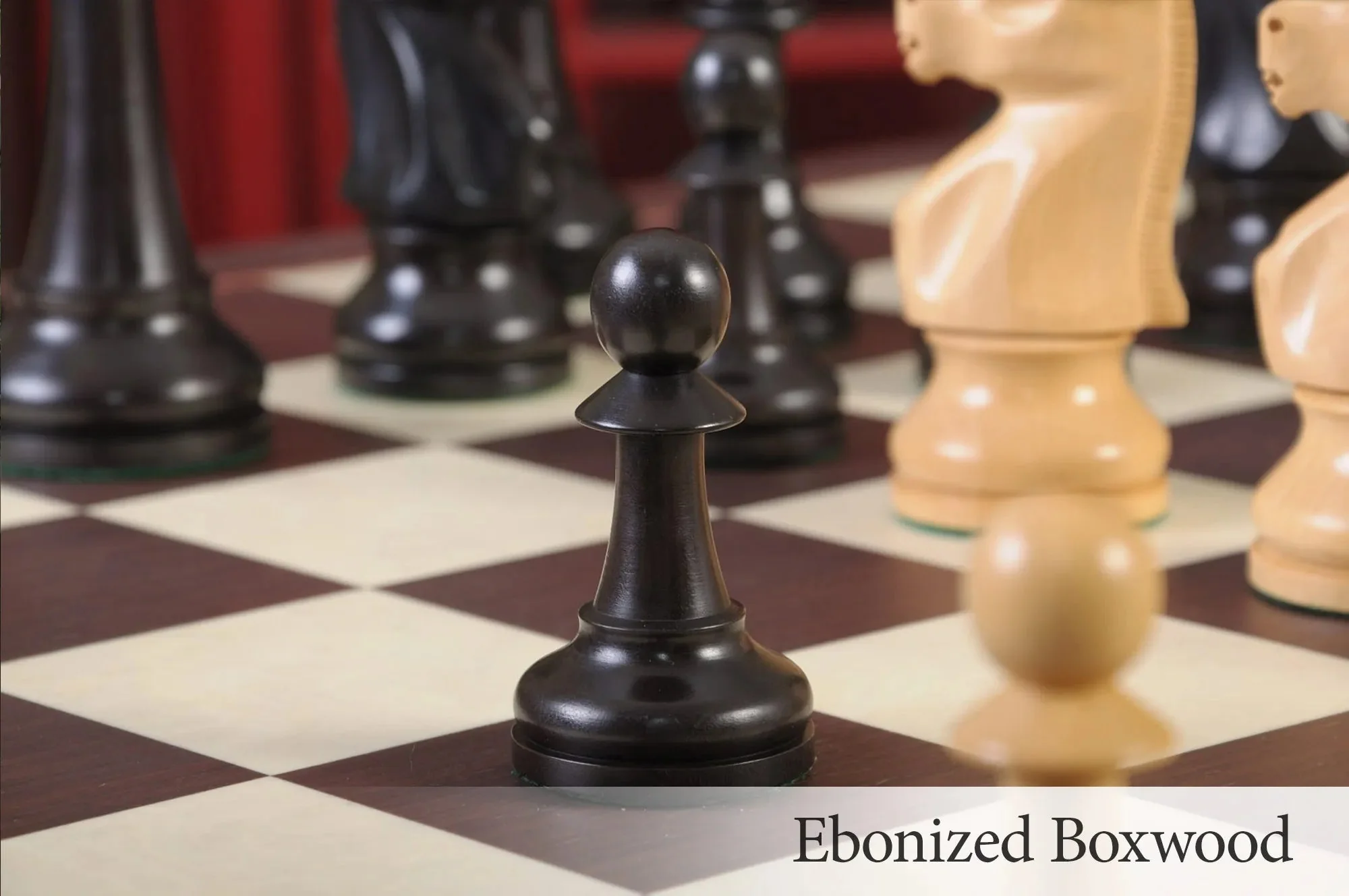 The 6" Fischer-Spassky Series Chess Set, Box, & Board Combination - Image 14