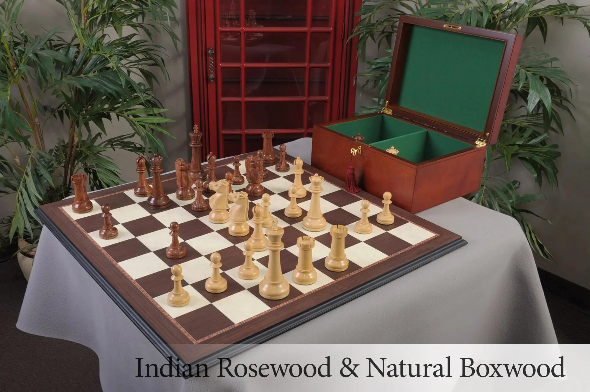 The 6" Fischer-Spassky Series Chess Set, Box, & Board Combination - Image 24