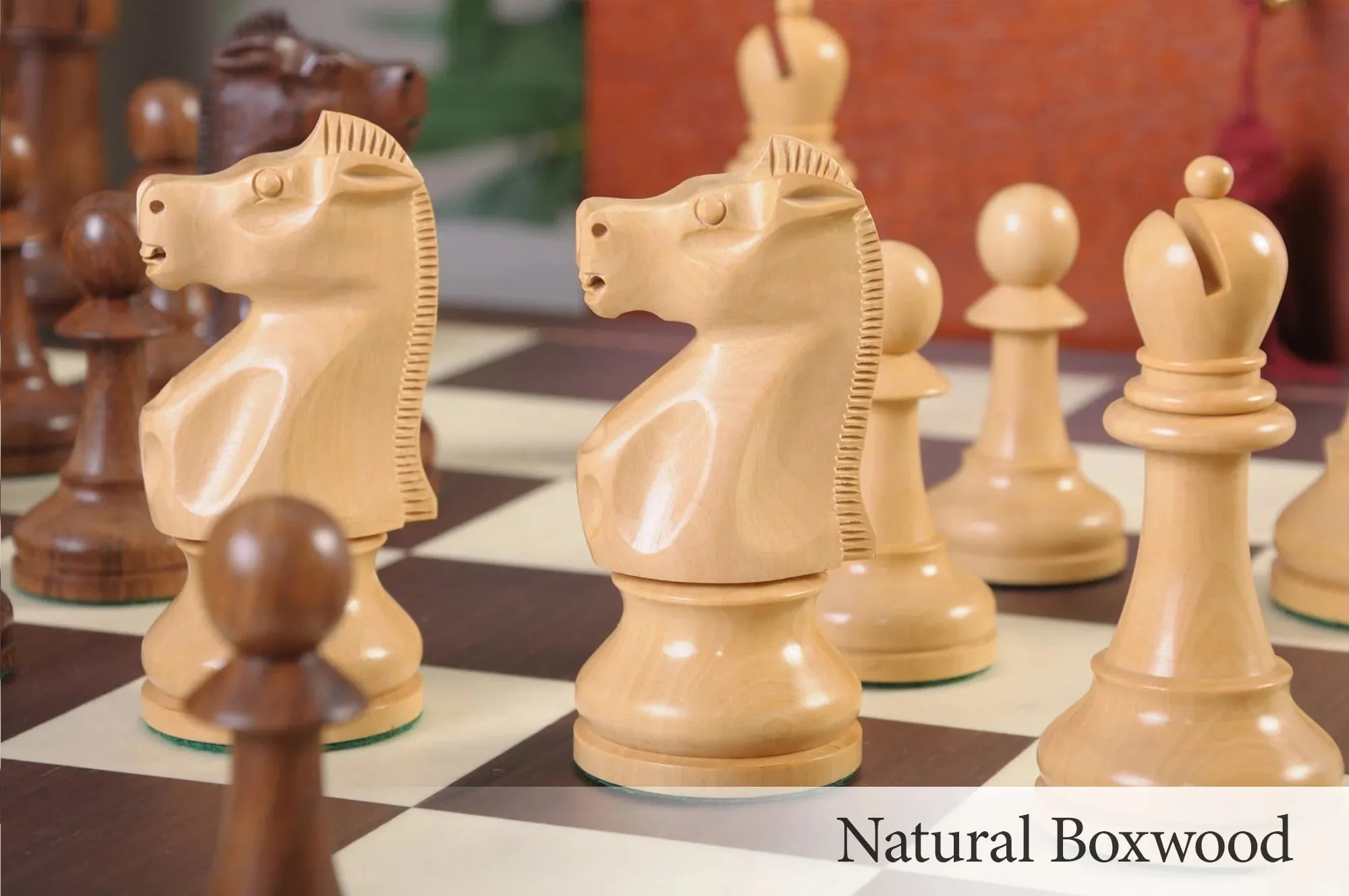 The 6" Fischer-Spassky Series Chess Set, Box, & Board Combination - Image 7