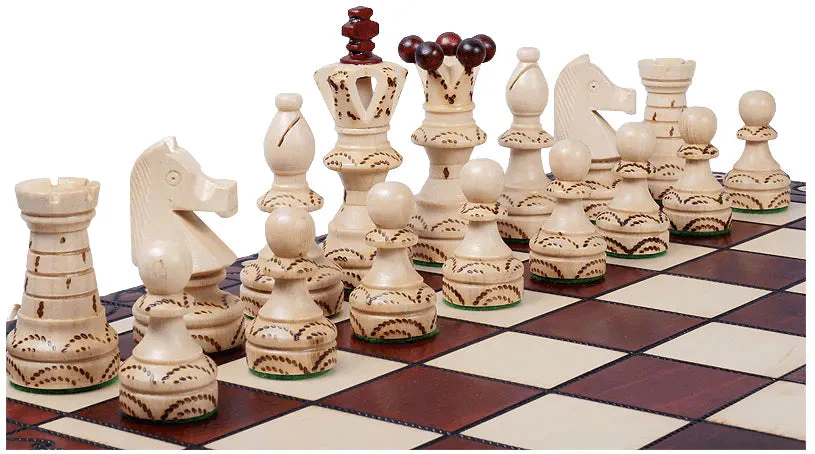 The Brown Ambassador Chess Set - Image 3