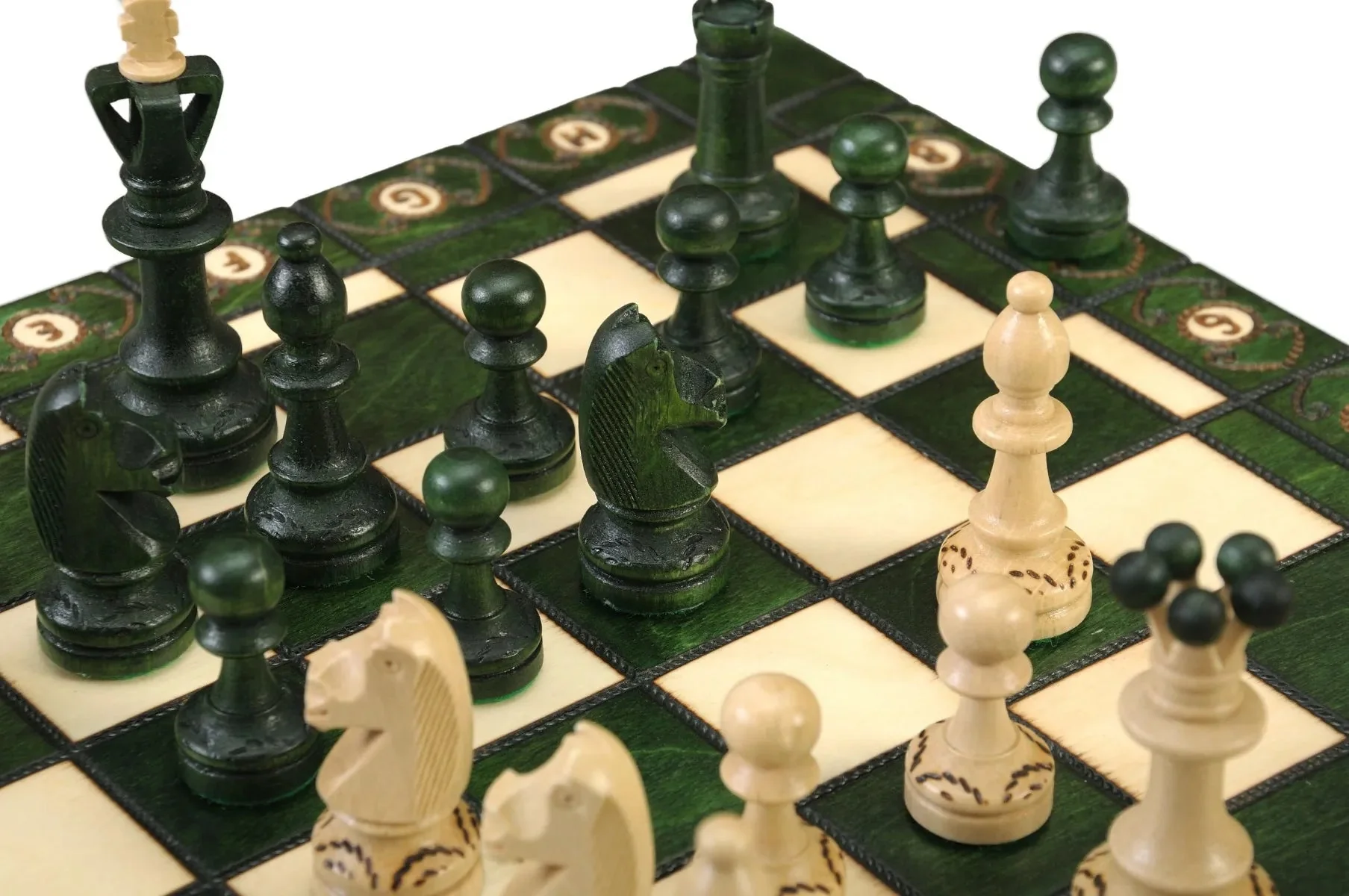 The Green Ambassador Chess Set - Image 6