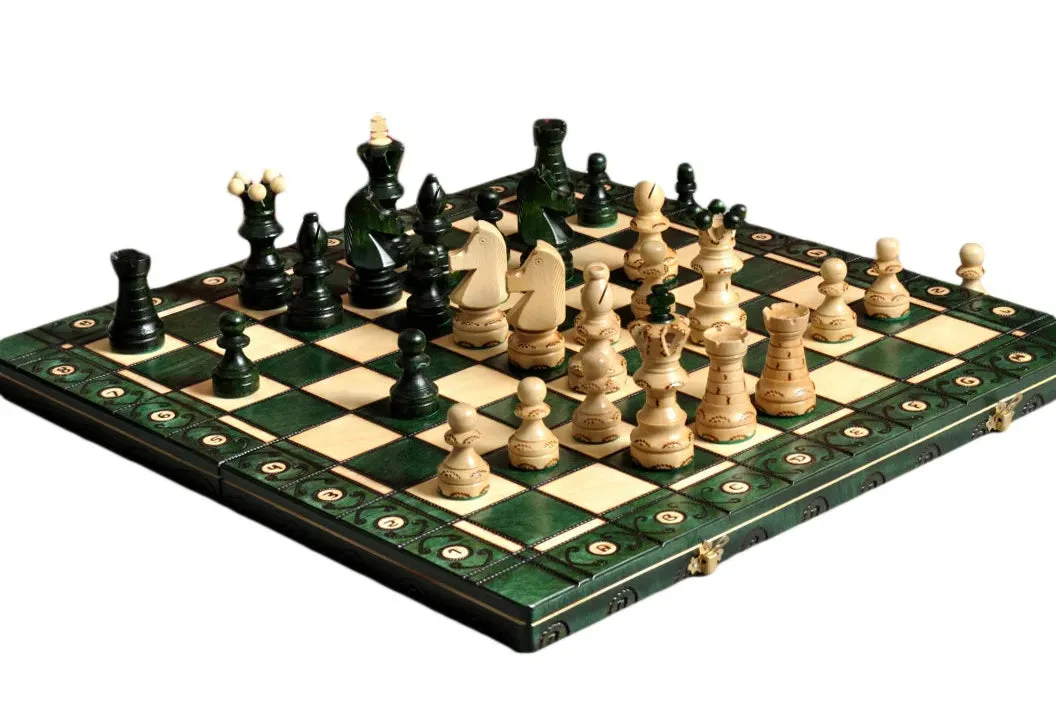 The Green Ambassador Chess Set