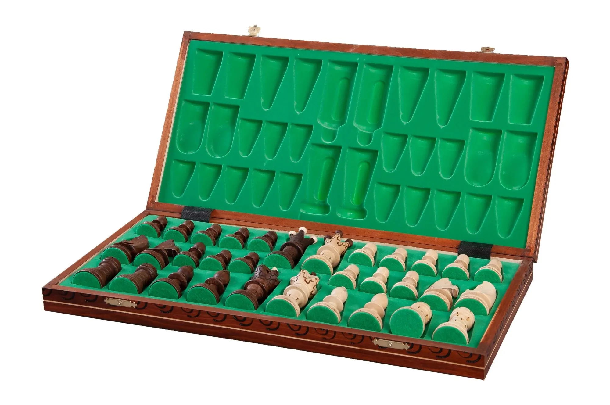 The Ambassador Insert Chess Set - Brown - Image 3
