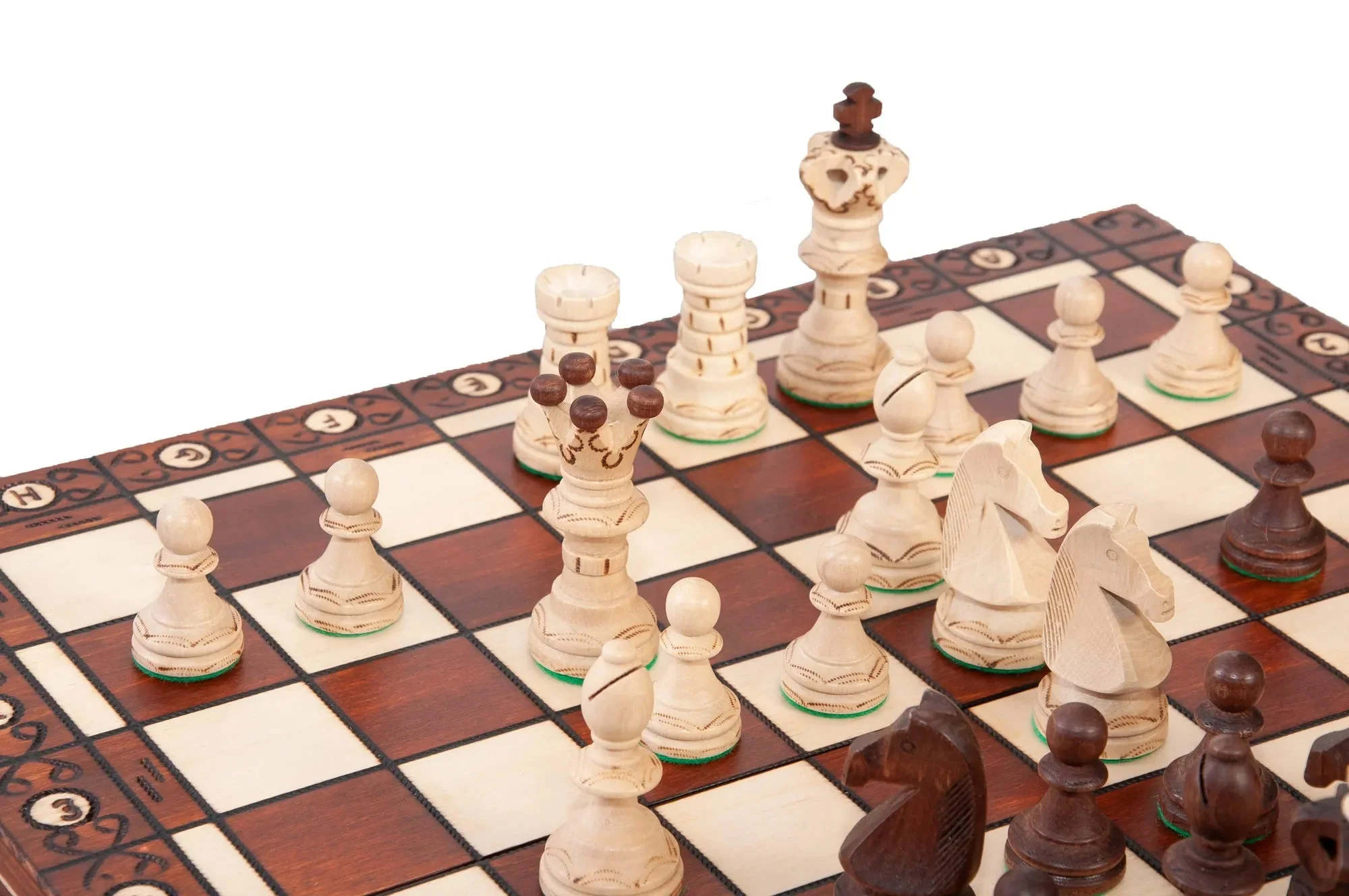The Ambassador Insert Chess Set - Brown - Image 6