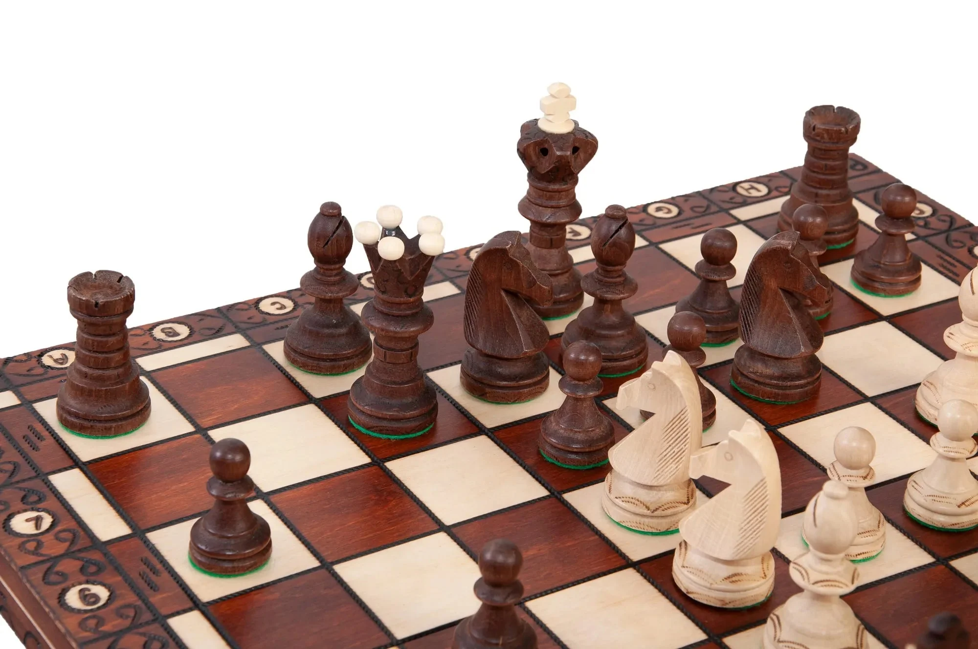 The Ambassador Insert Chess Set - Brown - Image 7