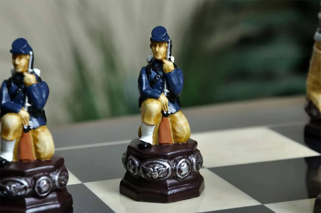 Hand Painted Chess Pieces - Image 16