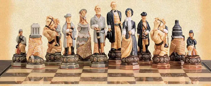 Hand Painted Chess Pieces - Image 2