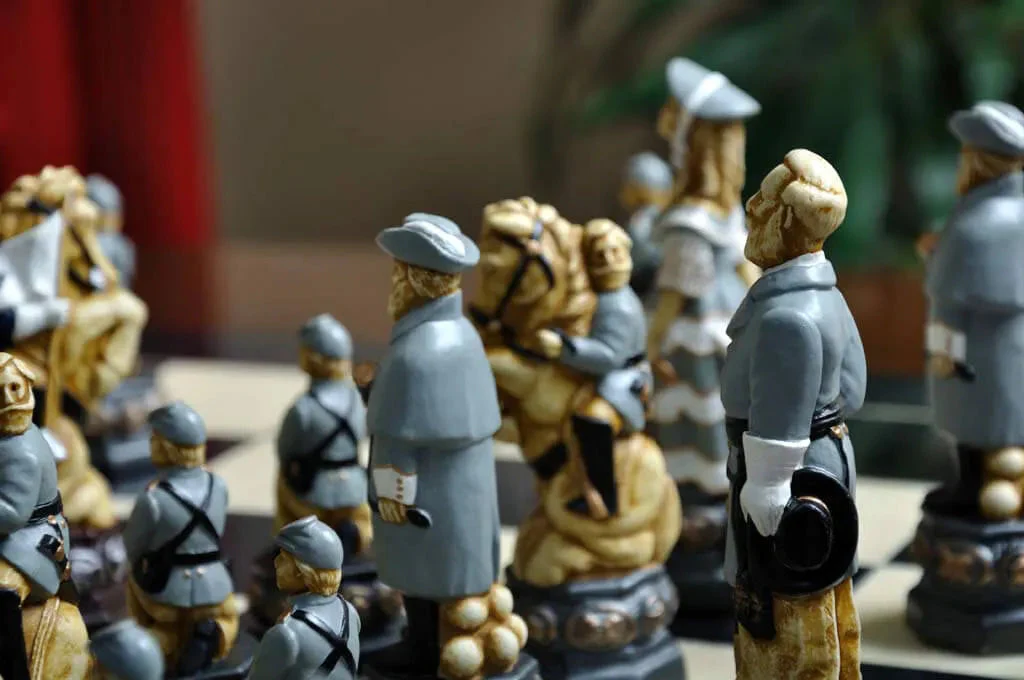 Hand Painted Chess Pieces - Image 6