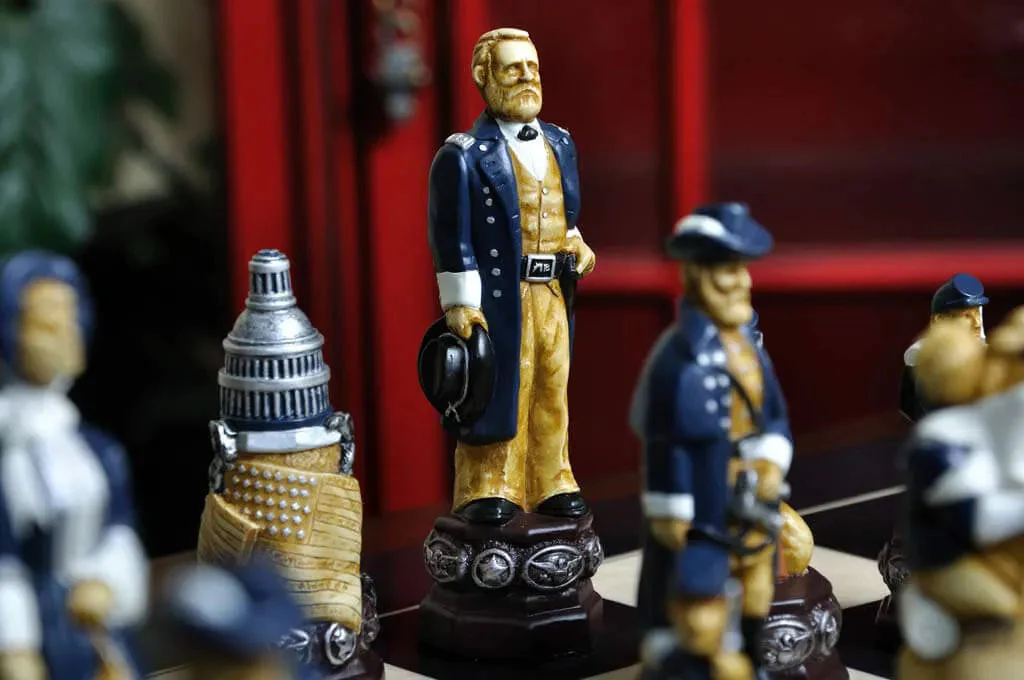 Hand Painted Chess Pieces - Image 7