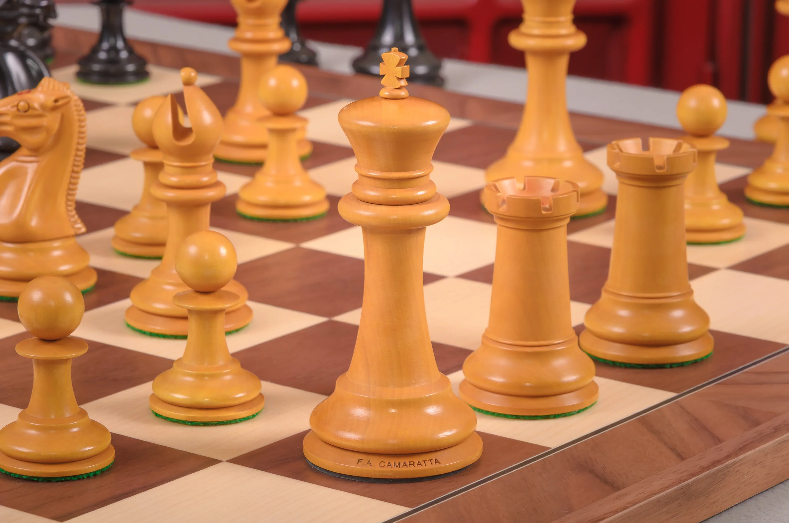 The Anderssen Luxury Chess Pieces - 4.4" King - From the Camaratta Collection - Image 13