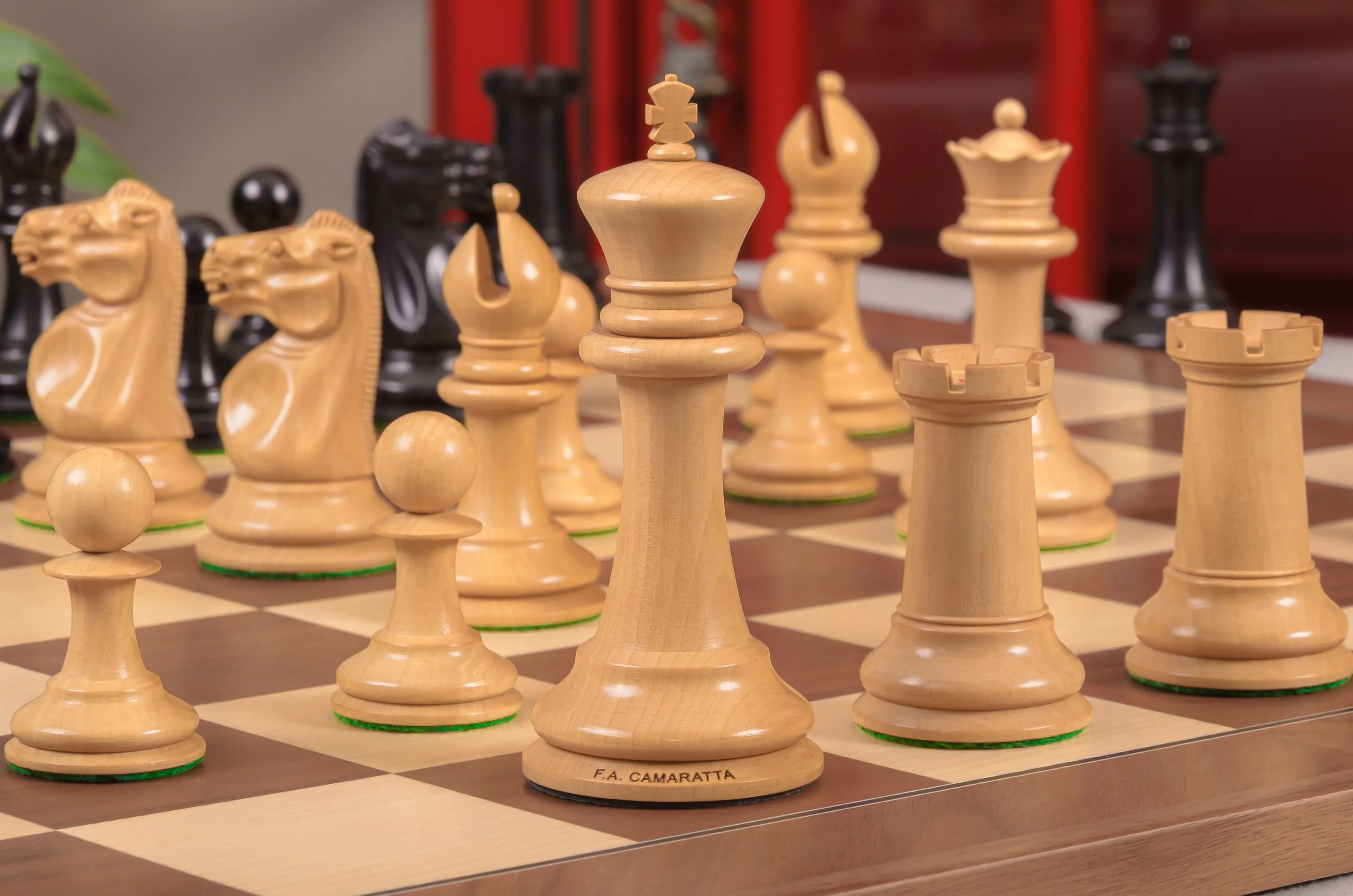 The Anderssen Luxury Chess Pieces - 4.4" King - From the Camaratta Collection - Image 6