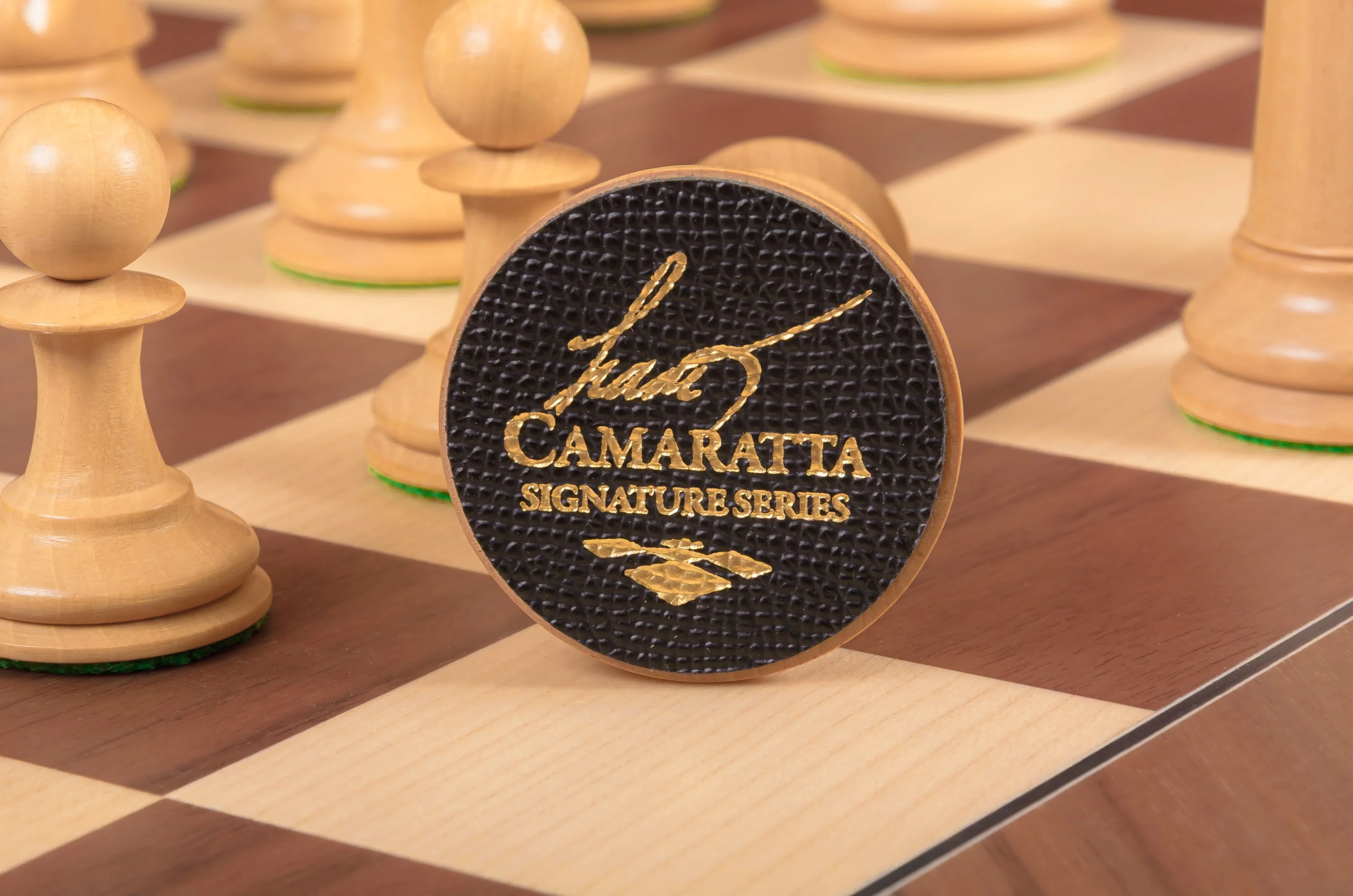 The Anderssen Luxury Chess Pieces - 4.4" King - From the Camaratta Collection - Image 9