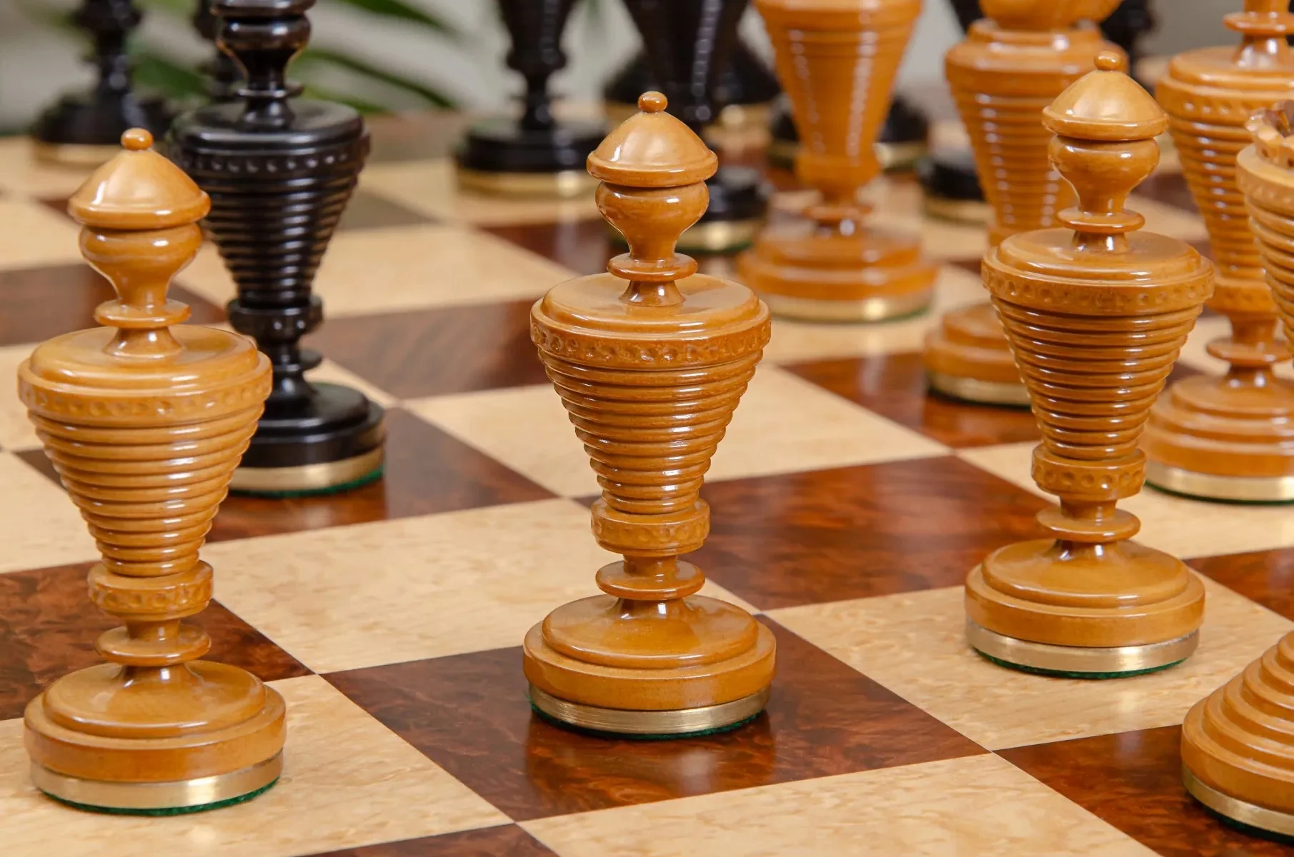 The Anglo-Dutch Reproduction Series Luxury Wood Chess Pieces - 4.75" King - Image 14