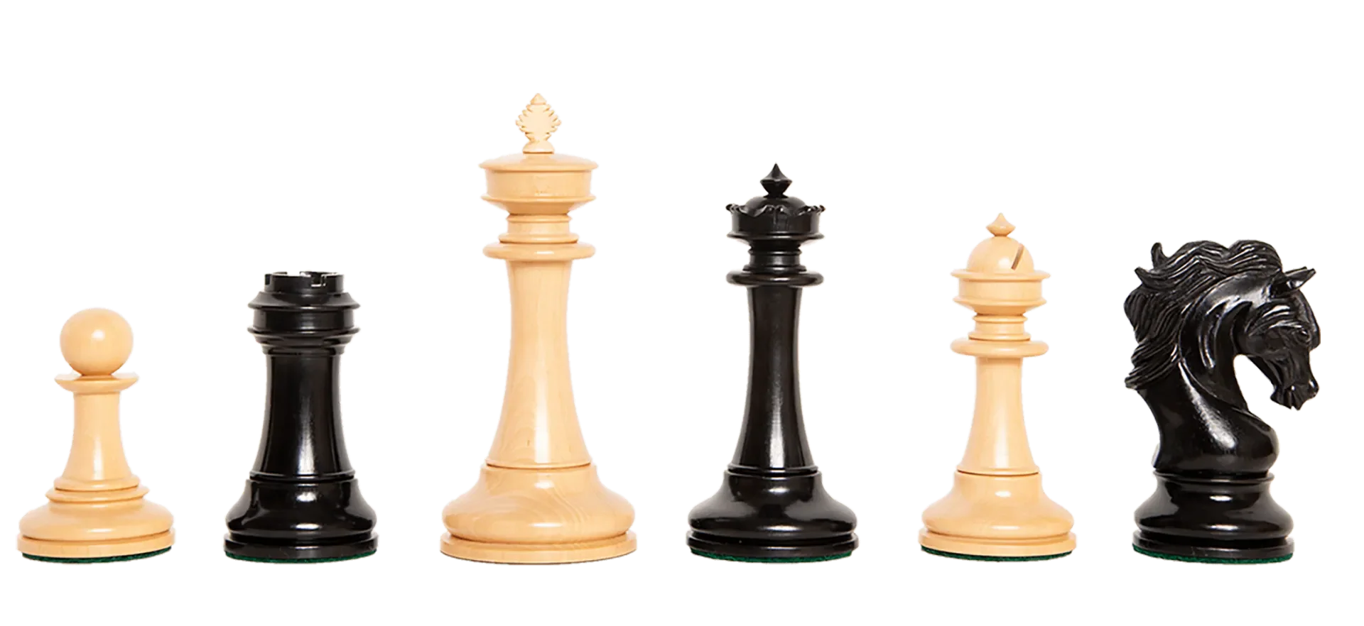 The Aristocrat Series Luxury Chess Pieces - 4.4" King