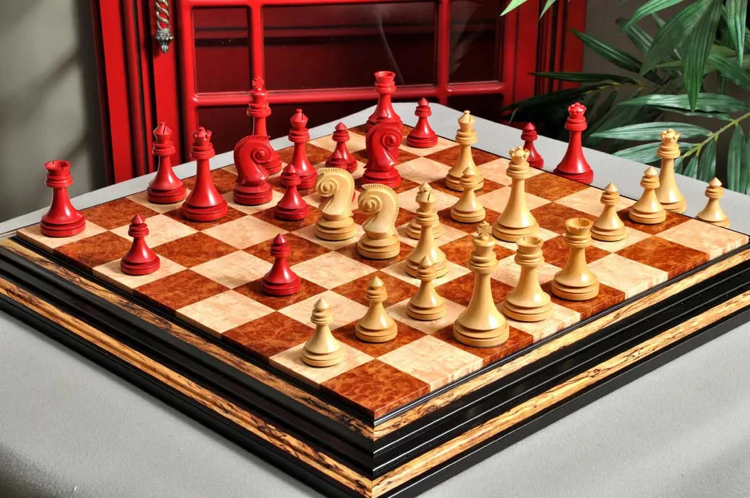 Natural Boxwood and Red Gilded - Image 2