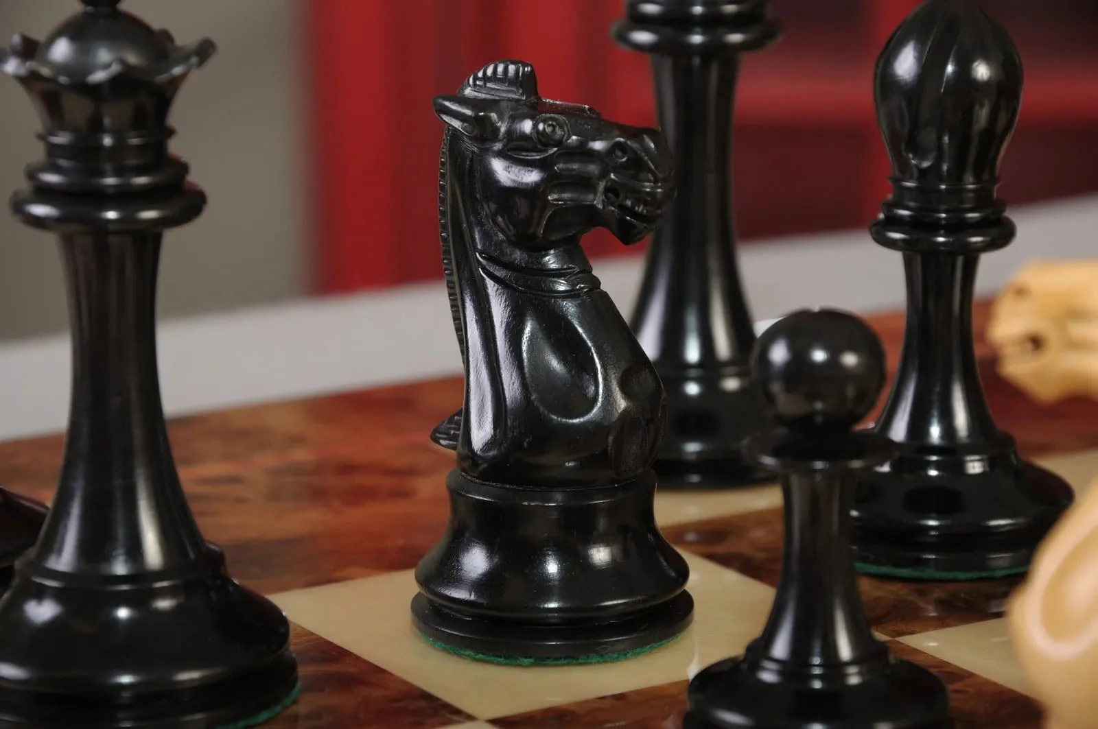 The B & Co. Series  Chess Set, Board & Box Combination - 4.4" King - Image 7